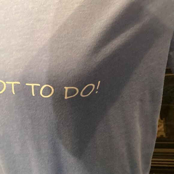 Bella Canvas blue short sleeve T-shirt, size medium, excellent used condition - Picture 3 of 8